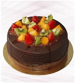 Gurme Karışık Meyveli Hasbahçe Yaş Pasta 2-3 Kişilik